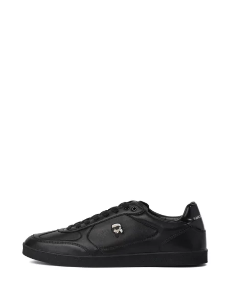 Sneakerși Karl Lagerfeld din piele negru