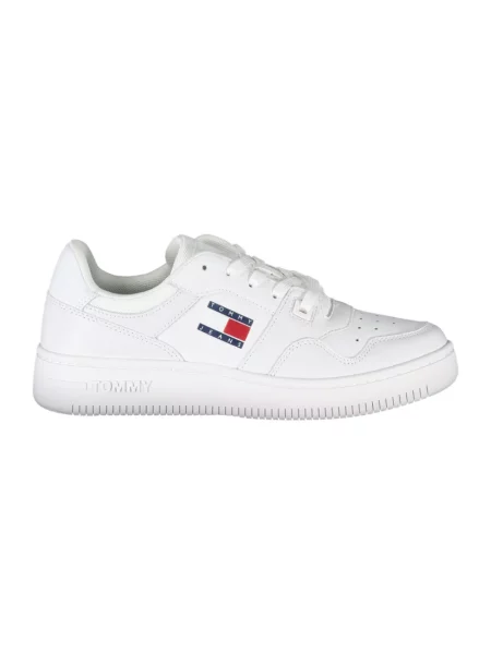 Trampki Tommy Jeans skórzane retro białe