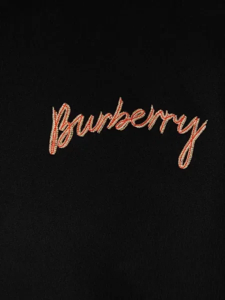 Pulover Burberry cu autograf negru