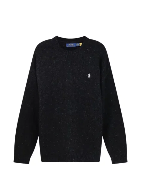 Polo Polo Ralph Lauren με κέντημα με κορδόνι μαύρο
