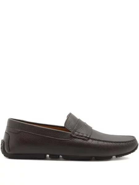 Pantofi loafer Bally din piele maro