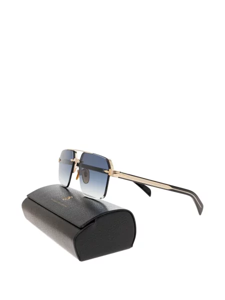 Ochelari de soare Eyewear By David Beckham cu imprimeu geometric