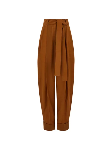 Pantaloni Ferragamo maro