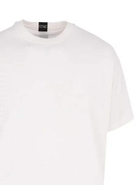 Tricou simplu Stance cu autograf alb