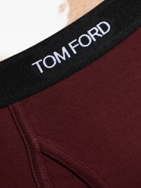 Pantaloni scurți Tom Ford cu autograf roșu