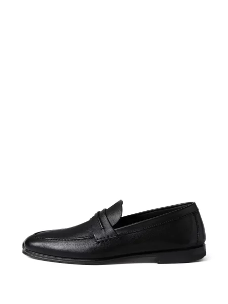 Mocasini Zegna din piele negru