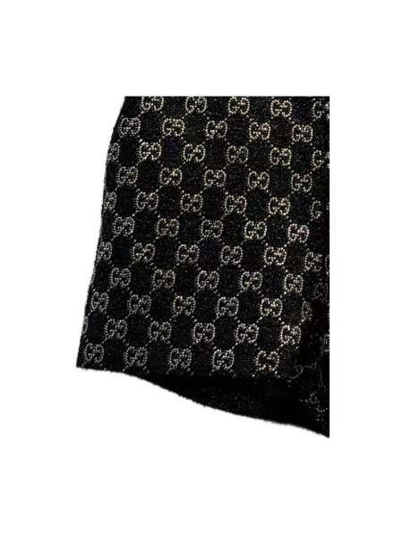 Krótkie szorty Gucci tweedowe czarne