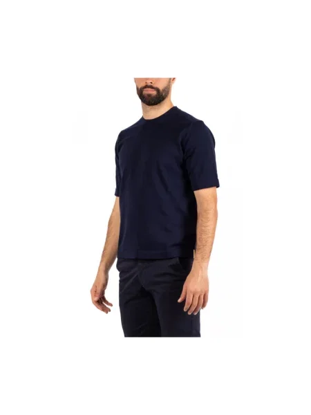 Krótki sweter K-way niebieski