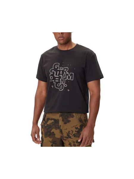 G-Star Raw T-shirt HD Print crna