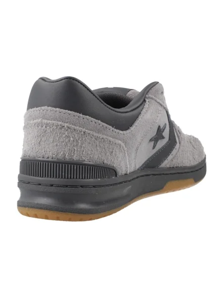 Pantofi Converse din piele de căprioară gri