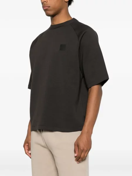 Tricou Outhere cu autograf maro