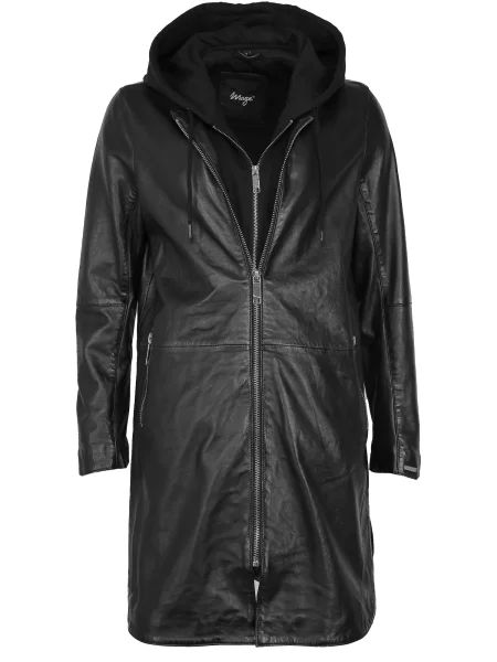 Maze Prehoden plašč črna