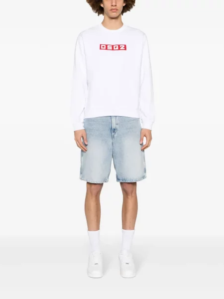 Mikina Dsquared2 bílá