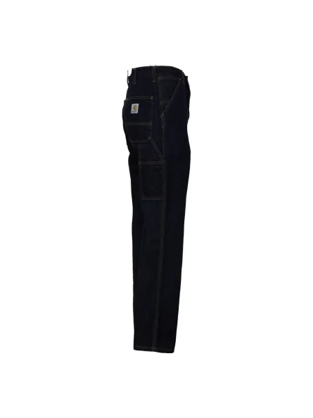 Spodnie Carhartt Wip niebieskie
