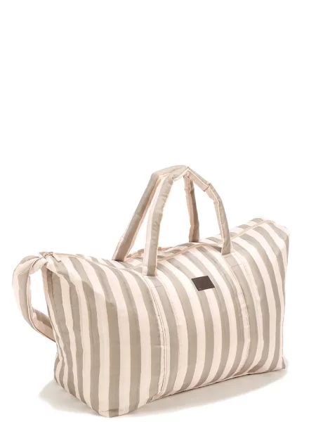 La Millou сумка STRIPES BEIGE бежева