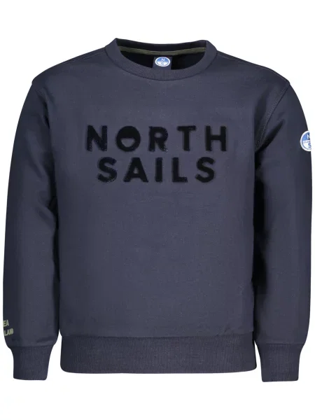 Gyerek cipzáras melegítő felső North Sails kék
