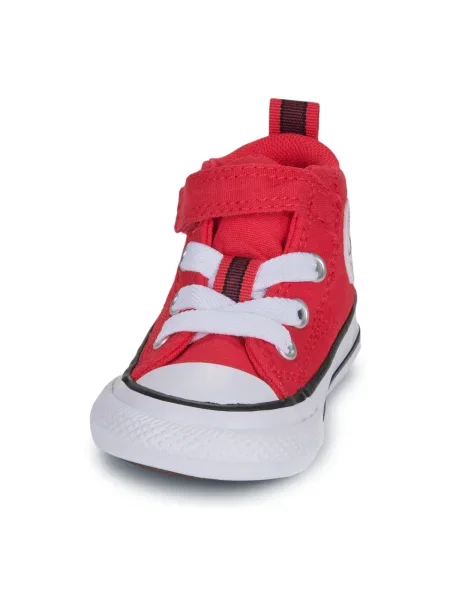 Členkové topánky Converse červená