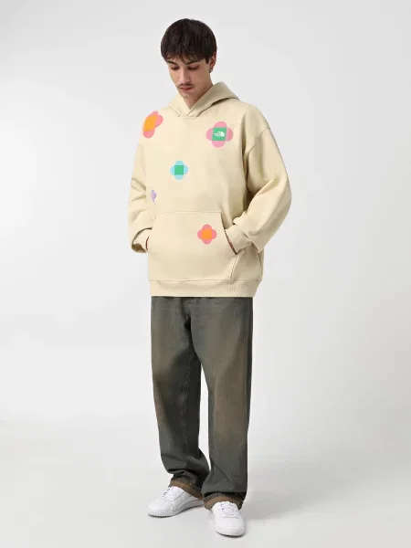Худи The North Face бежевое