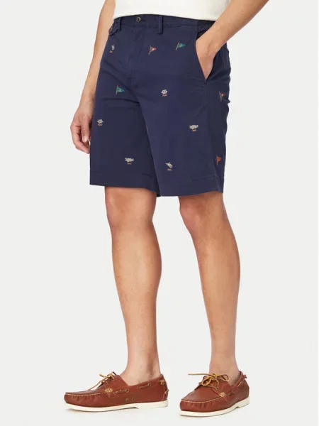 Polo Ralph Lauren Szorty materiałowe Granatowy