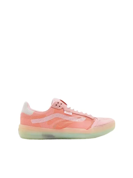 Sneakersy Vans skórzane różowe