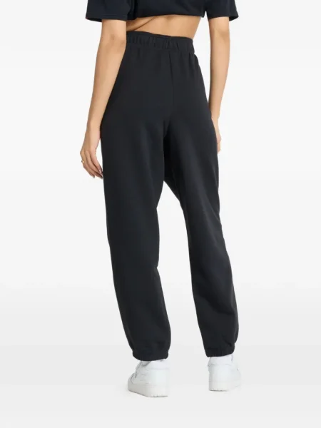 Панталони jogger New Balance с връзки с дантела черно