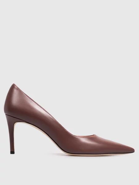 Кожаные туфли Stuart Weitzman коричневые