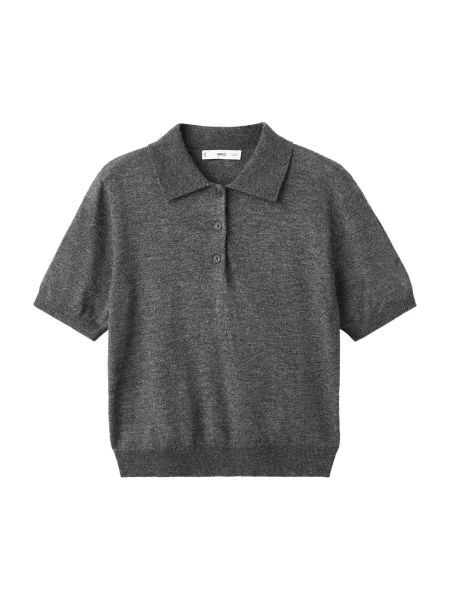 MANGO Pulover ACADEMIA închis gri