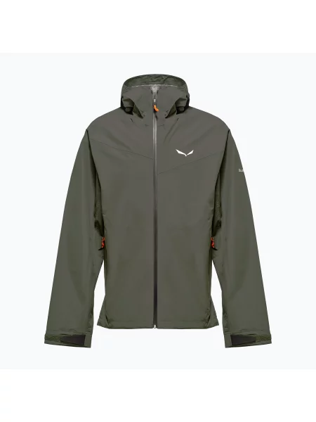 Geacă de ploaie pentru bărbați Salewa Puez Aqua 4 Ptx faded green verde