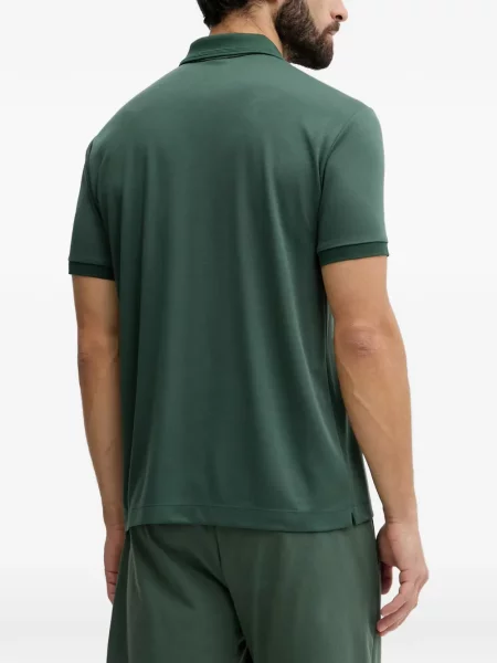 Μικρός polo Ea7 Emporio Armani με αυτόγραφο πράσινο