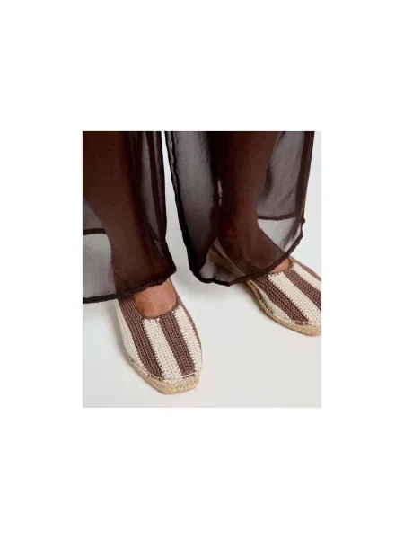 Espadrilky Naguisa hnedá