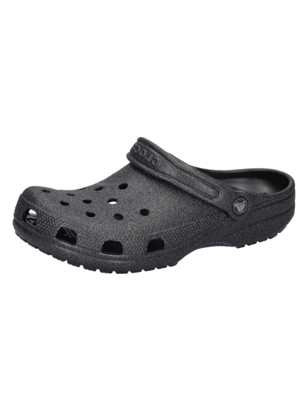 Chodaki Dla Dorosłych Crocs Classic Glitter Clog czarne