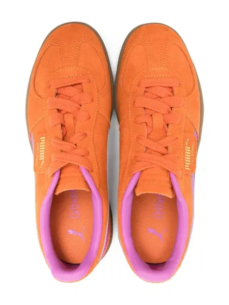 Sneakersy dziecięce Puma pomarańczowe