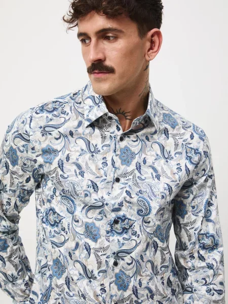 Košile Medicine více barev slim s klasickým límcem