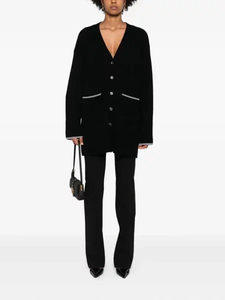 Кардиган PINKO Tasmania хутро натуральне сірий