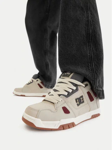 Sneakersy DC Shoes béžové