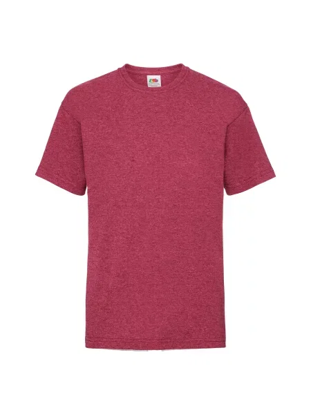 Tricou copii Fruit Of The Loom roșu