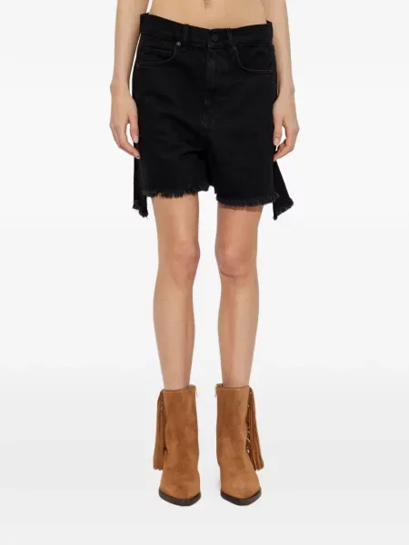 Pantaloni scurți Allsaints negru