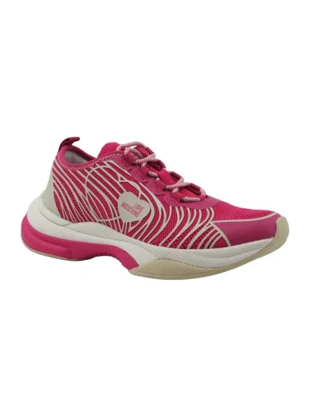 Sneakersy Love Moschino różowe