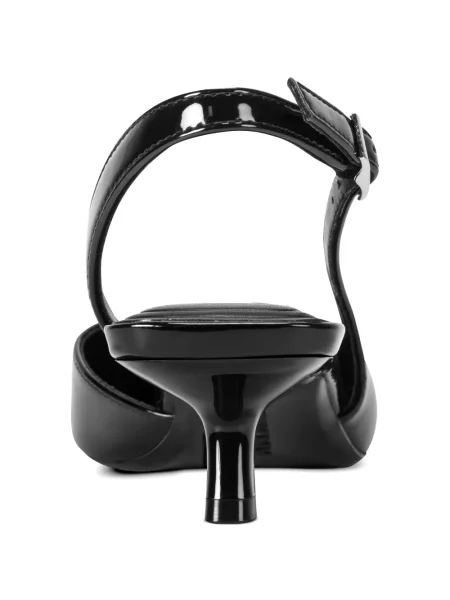 Pantofi cu toc Dkny slingback negru