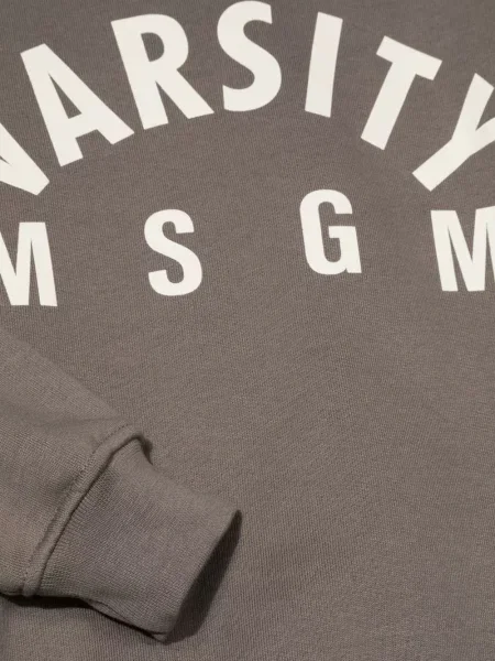 Bluza dziecięca Msgm szara