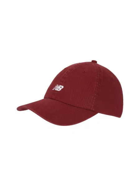 Czapka New Balance 6 Panel Classic Hat V bordowa czerwona