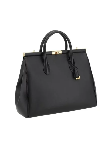 Torebka Dolce And Gabbana skórzana czarna