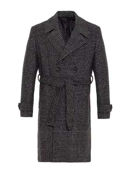 Antioch Přechodný kabát šedá