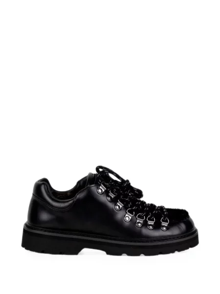 Pantofi derby Stokton cu șireturi din piele negru