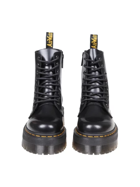 Botki Dr. Martens skórzane retro czarne