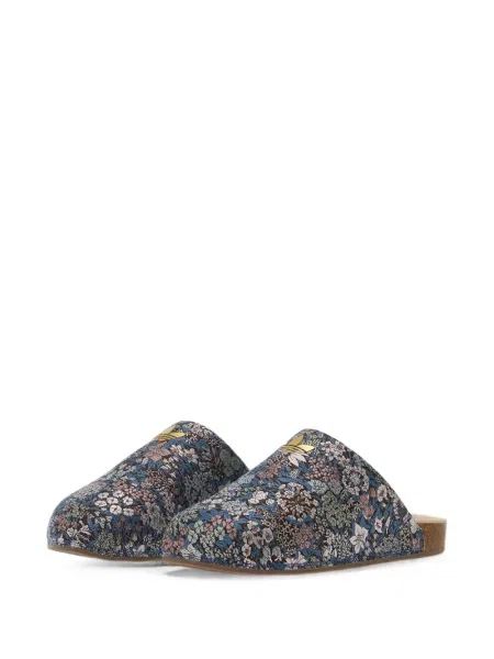 Sneakerși Adidas Superstar cu model floral negru