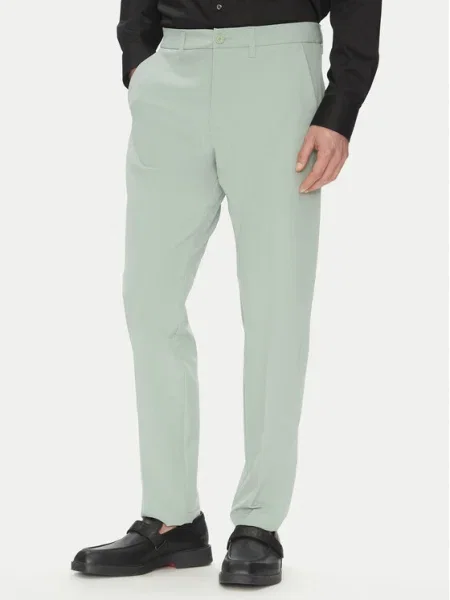 BOSS Pantaloni din T_Commuter-Slim verde