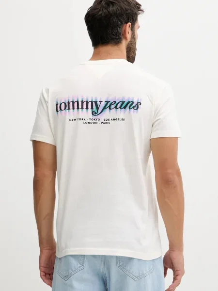 Tommy Jeans kratka majica bež