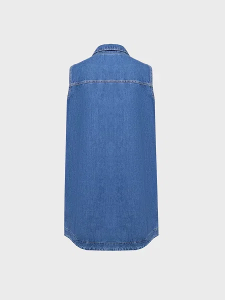 Джинсовое платье Karl Lagerfeld Jeans синее