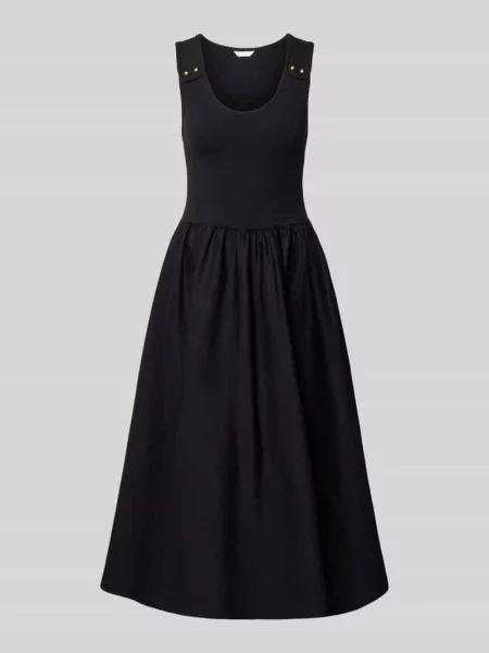 Tommy Hilfiger Sukienka letnia A-Line Fit czarny